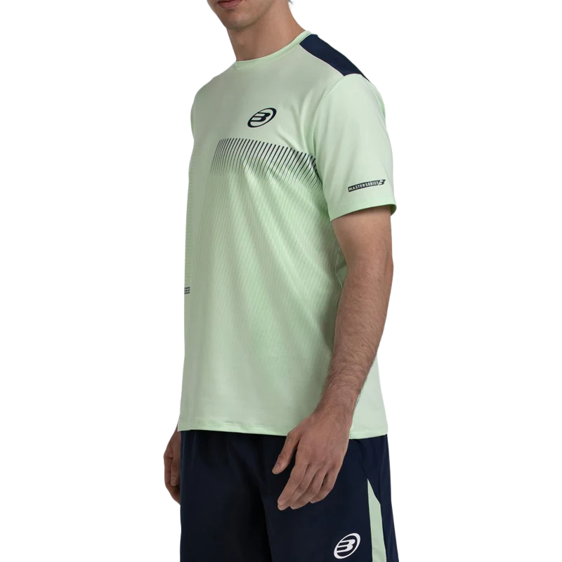 Camiseta Bullpadel Motril Verde Ácido 2026