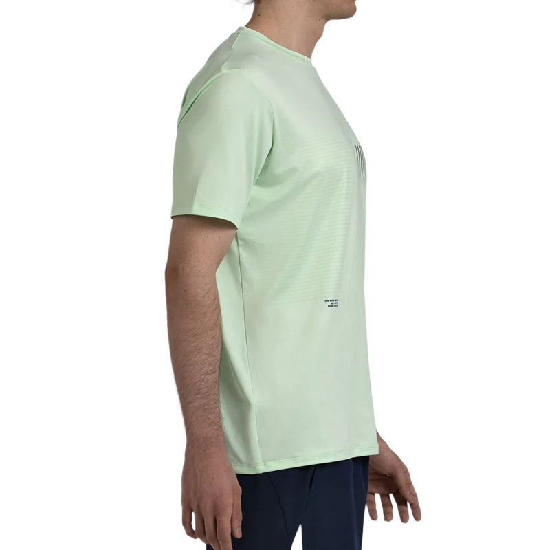 Camiseta Bullpadel Motril Verde Ácido 2026