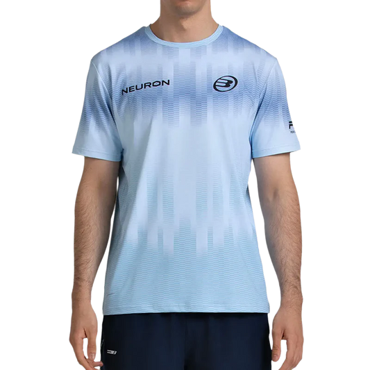 Camiseta Bullpadel Chingotto 26V Azul Glaciar 2026
