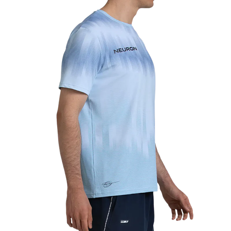 Camiseta Bullpadel Chingotto 26V Azul Glaciar 2026