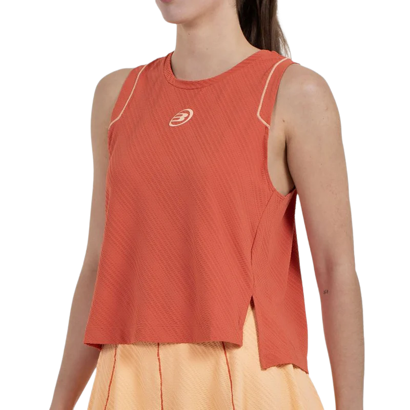 Camiseta Bullpadel Tirantes Amalia Pomelo Mujer 2026