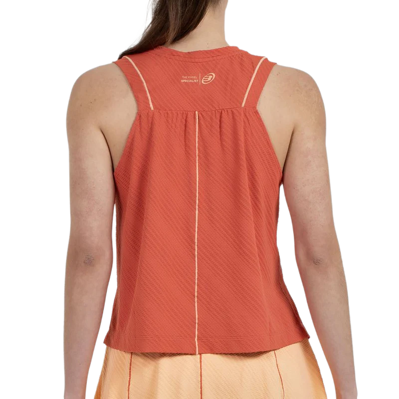 Camiseta Bullpadel Tirantes Amalia Pomelo Mujer 2026