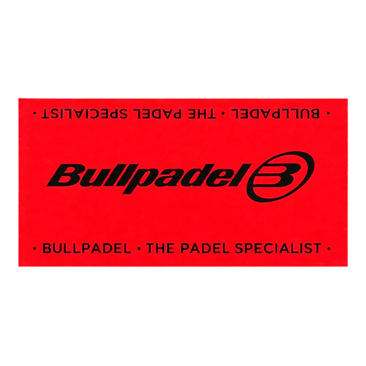 Toalla Bullpadel 150x90 Rojo 2026