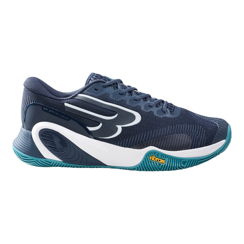 Zapatillas Bullpadel Hack Vibram 26V Azul Marino 2026