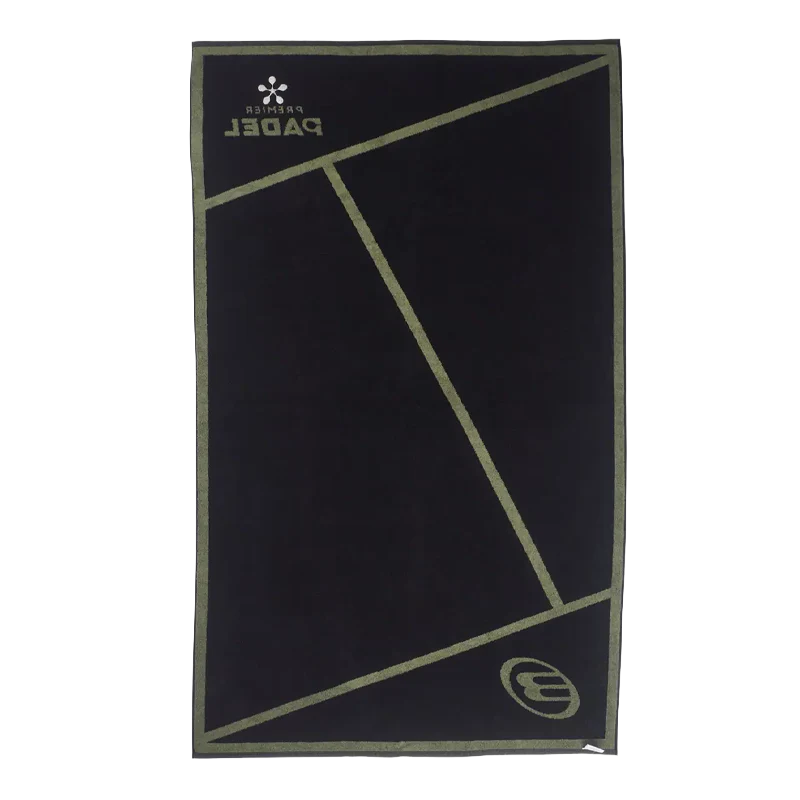Toalla Bullpadel 100x50 Kaki/Negro 2026