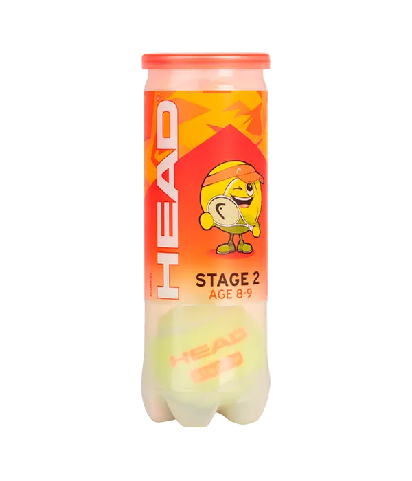 Bote de Pelotas Head Stage 2 (8/9 años)