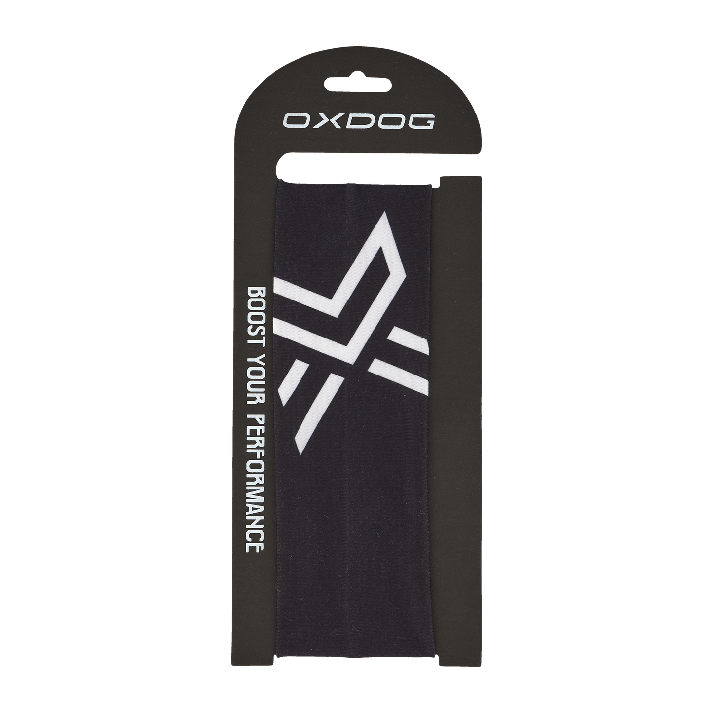 Diadema Oxdog Brillante Negro/Blanco