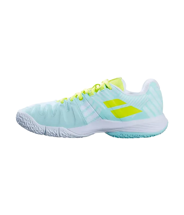Zapatillas Babolat Sensa Blue/Sulphur Spring Mujer
