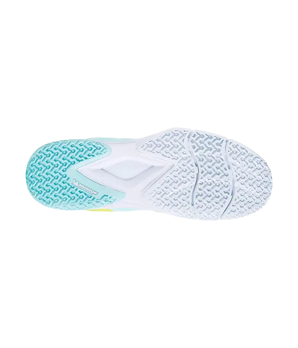 Zapatillas Babolat Sensa Blue/Sulphur Spring Mujer