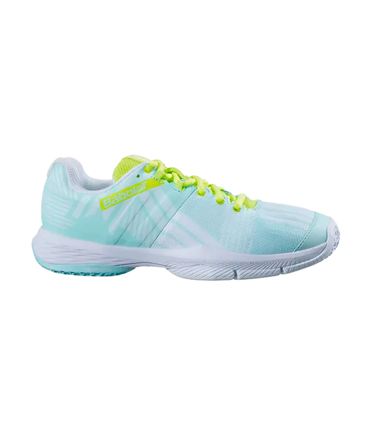 Zapatillas Babolat Sensa Blue/Sulphur Spring Mujer