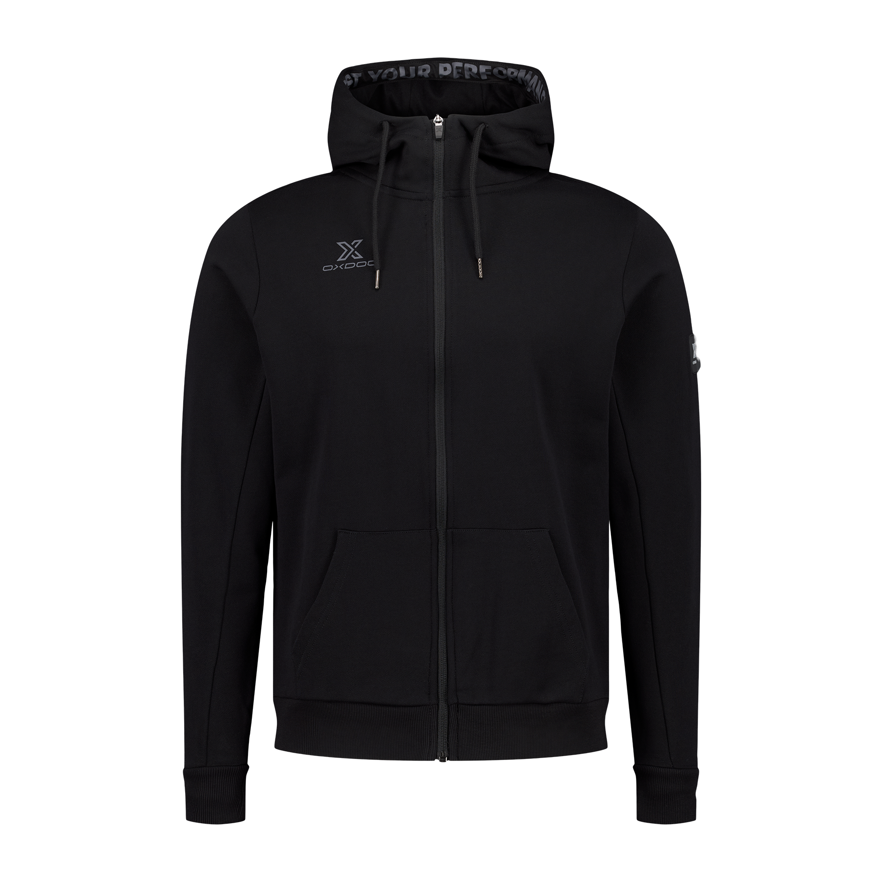 Sudadera Oxdog Seattle Zip Hoodie Negra