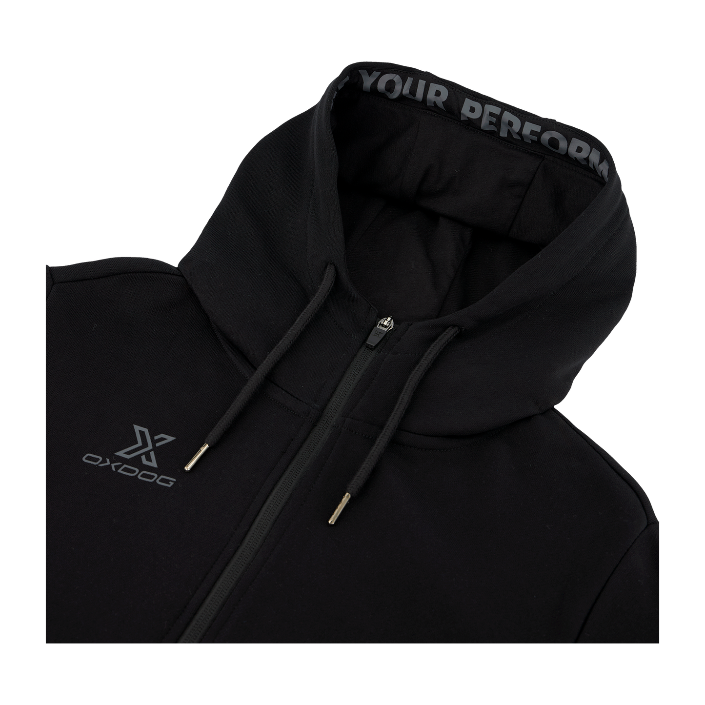 Sudadera Oxdog Seattle Zip Hoodie Negra