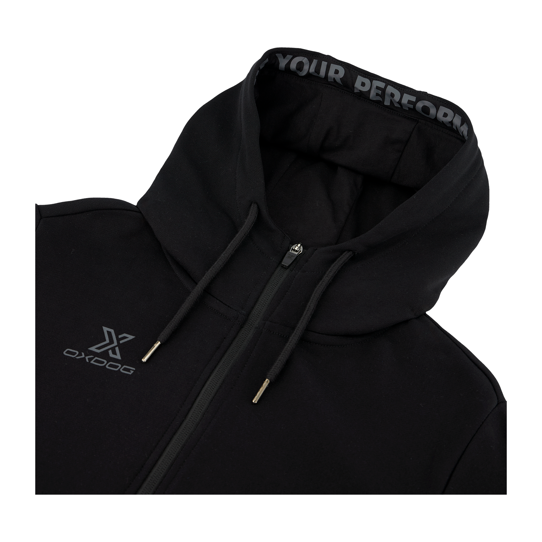 Sudadera Oxdog Seattle Zip Hoodie Negra