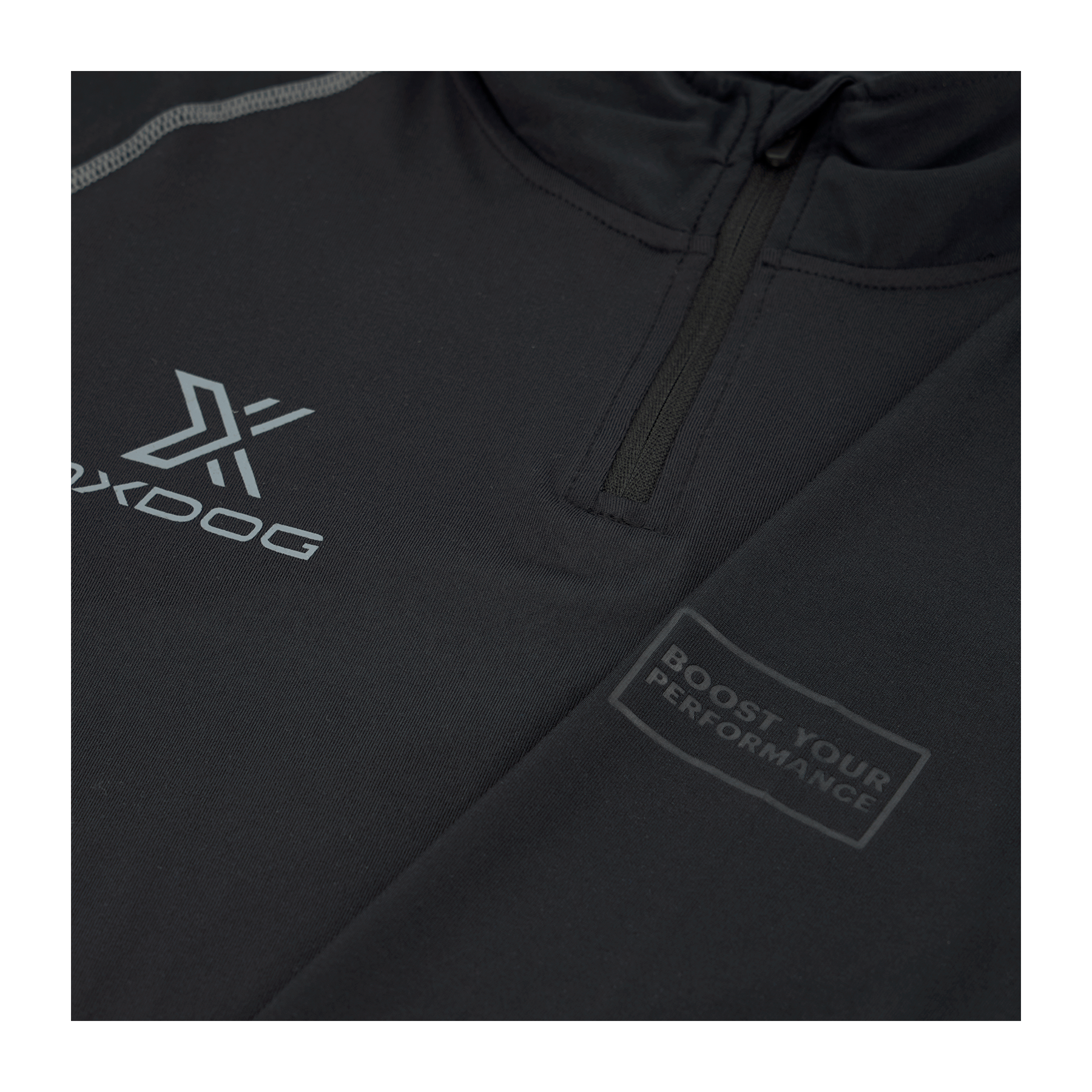 Camiseta Oxdog Winton de calentamiento Negra
