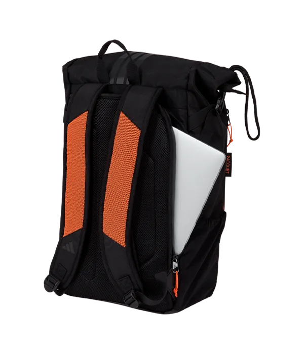 Mochila Adidas Multigame Negro/Naranja 3.4