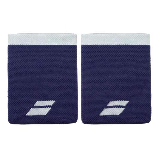Muñequeras Babolat Logo Jumbo Illusion Blue