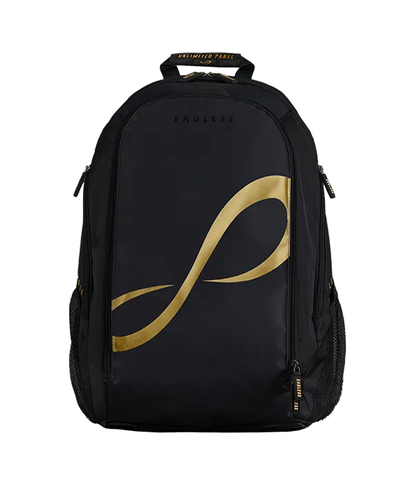 Mochila Endless Icon Negro/Dorado