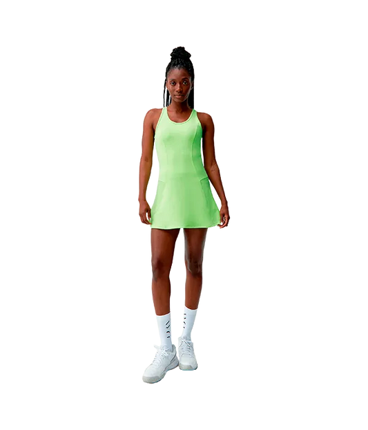 Vestido Born Living Yoga Volea Verde Lima