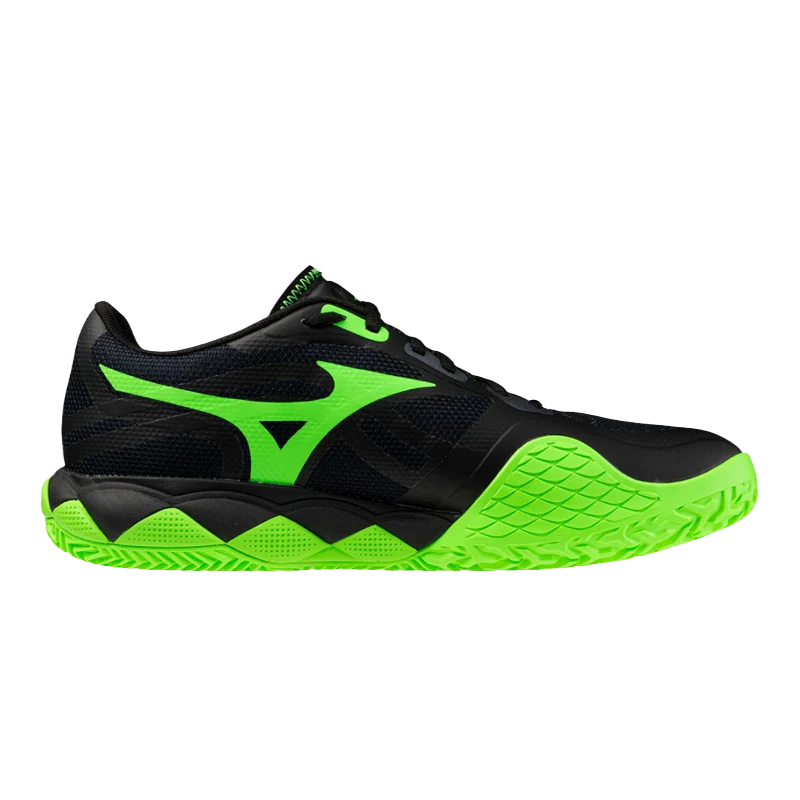 Zapatillas Mizuno Wave Enforce Tour 2 Negro/Verde 2026