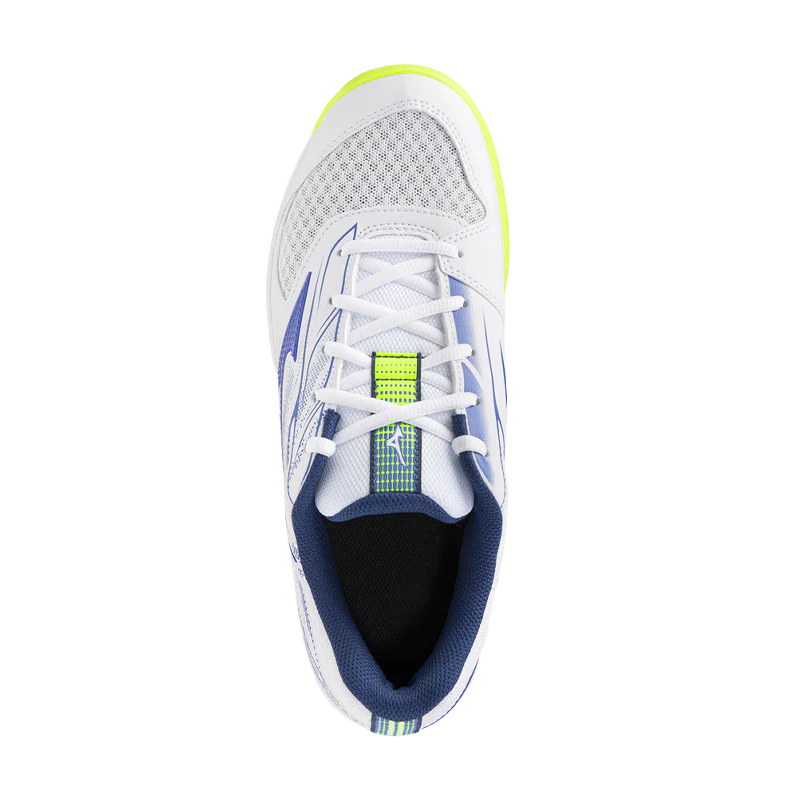 Zapatillas Mizuno Break Shot 5 CC Blanco/Amarillo 2026
