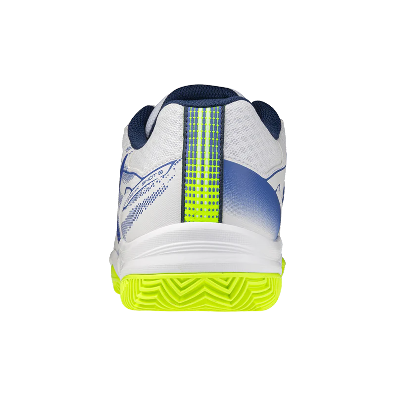 Zapatillas Mizuno Break Shot 5 CC Blanco/Amarillo 2026