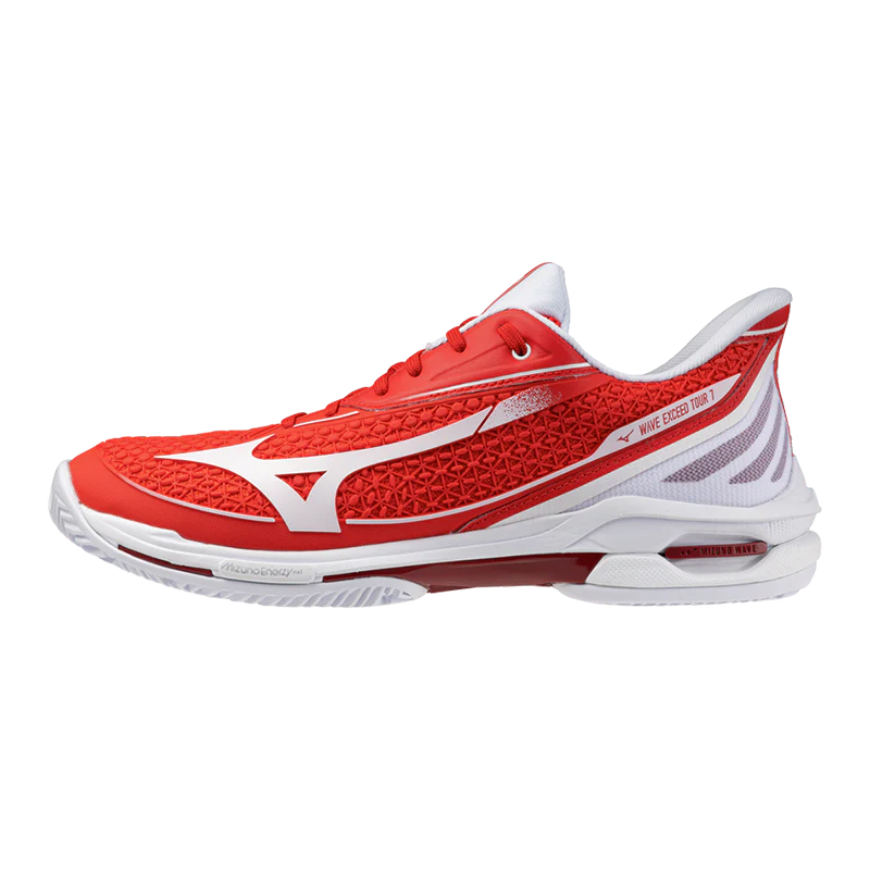 Zapatillas Mizuno Wave Exceed Tour 7 CC Rojo/Blanco 2026