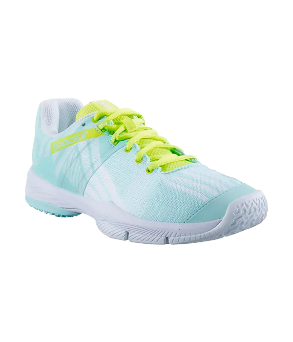 Zapatillas Babolat Sensa Blue/Sulphur Spring Mujer