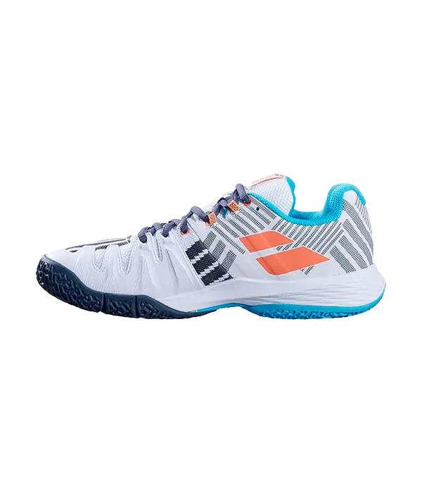 Zapatillas Babolat Sensa Mujer White/Canyon Sunset