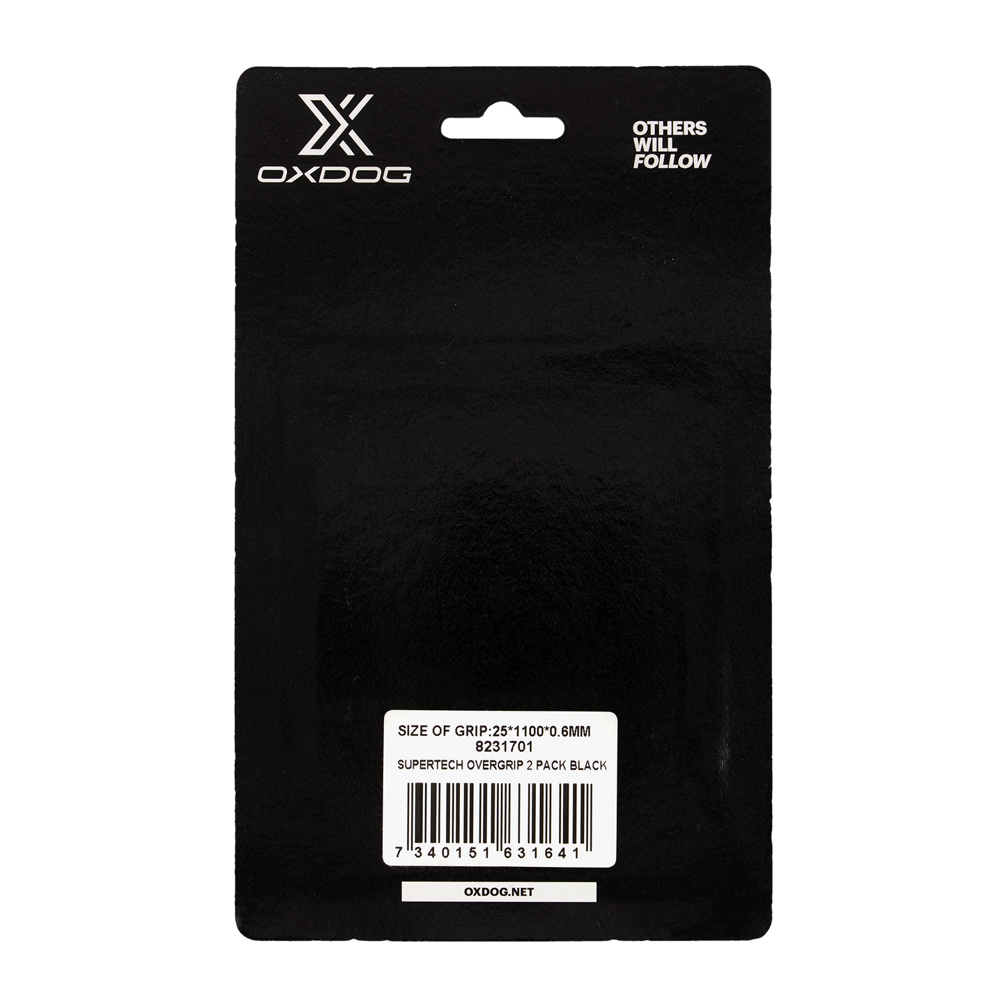 Overgrips Oxdog Supertech Negro (Pack x2)