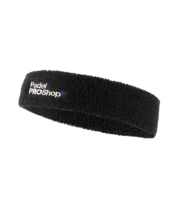 Cinta de algodón PadelPROShop Negra