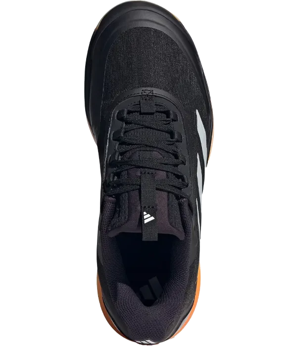 Zapatillas Adidas Avacourt 2 Clay Mujer Negro/Naranja