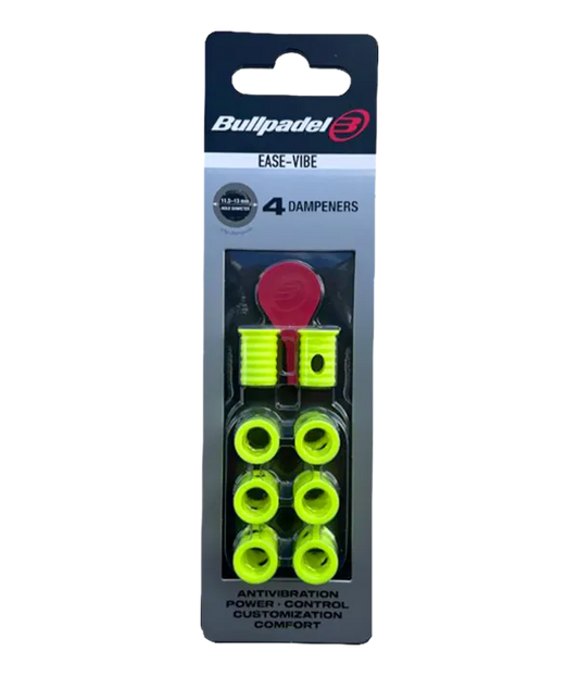 Antivibrador Bullpadel Ease Vibe Amarillo Azufre Fluor 2025