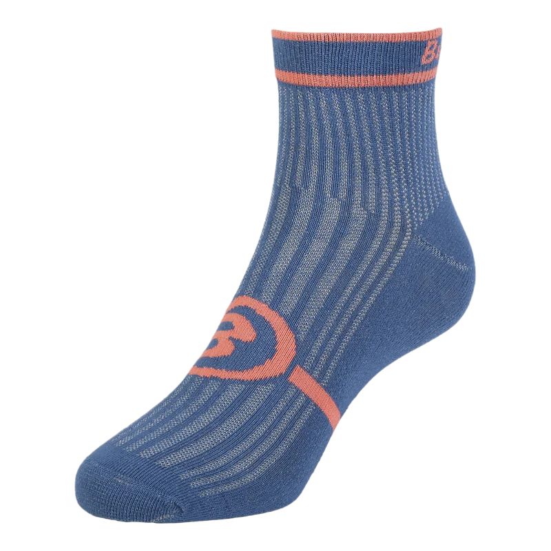 Calcetines Bullpadel BP2561 Negro/Azul/Blanco 2025 (Pack x3)