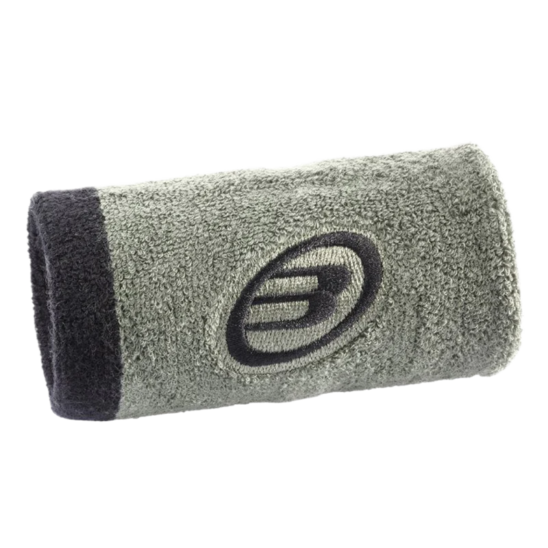 Muñequera Bullpadel BPMUPMR2607 Kaki/Crudo 2026 Premier Padel