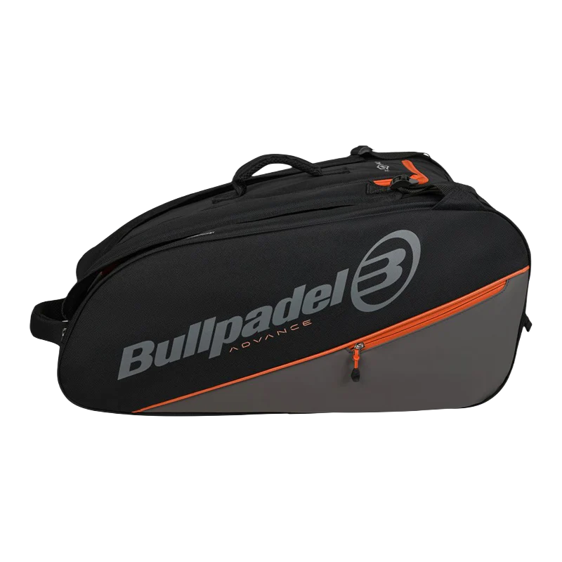 Paletero Bullpadel Advance Negro/Naranja 2026