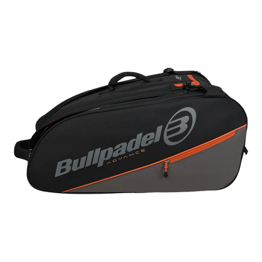 Paletero Bullpadel Advance Negro/Naranja 2026