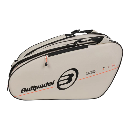 Paletero Bullpadel Tour Blanco 2026