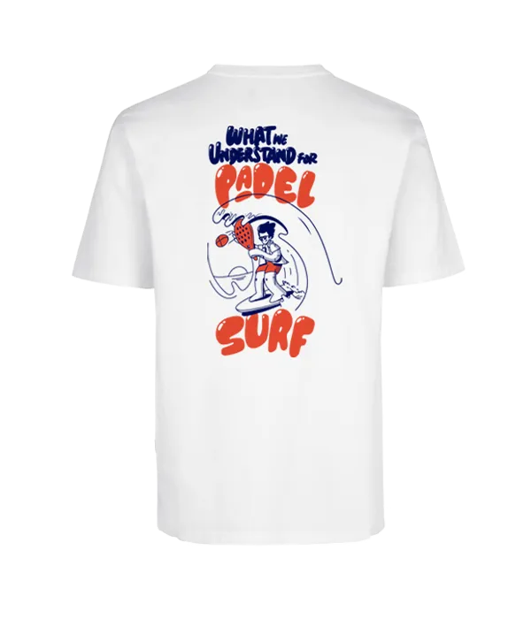 Camiseta Padel Surf White