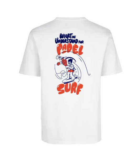 Camiseta Padel Surf White