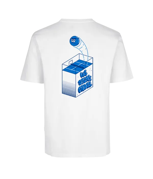 Camiseta Padel Ball White