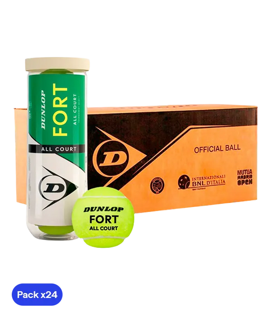 Cajón Pelotas Dunlop Fort All Court (Pack x24)