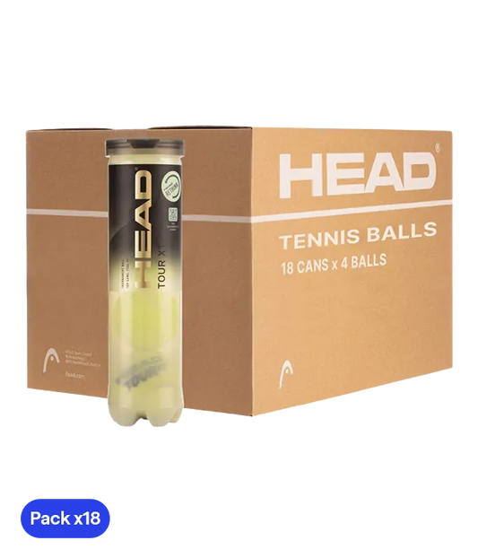 Cajón Pelotas Head Tour XT (x4) (Pack x18)