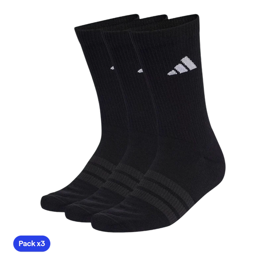 Calcetines Adidas Largos Clasicos Negro (Pack x3) 2026