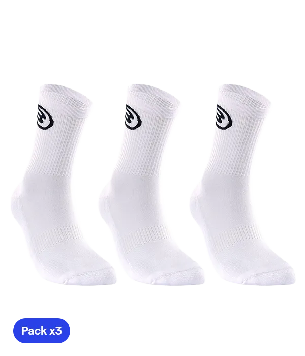 Calcetines Bullpadel BP252 Blancos