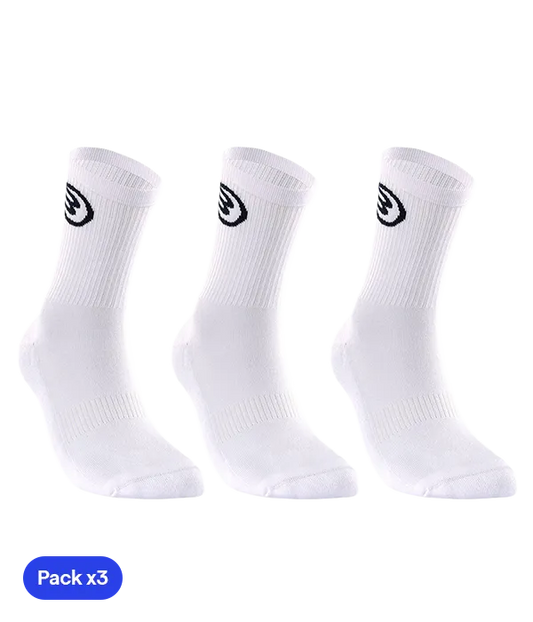 Calcetines Bullpadel BP252 Blancos