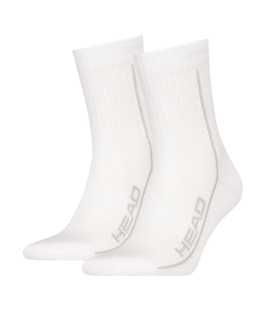 Calcetines Head Performance Crew Blanco (Pack x2)