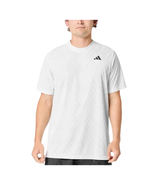Camiseta Adidas Club Graphic Crew Blanco 2025