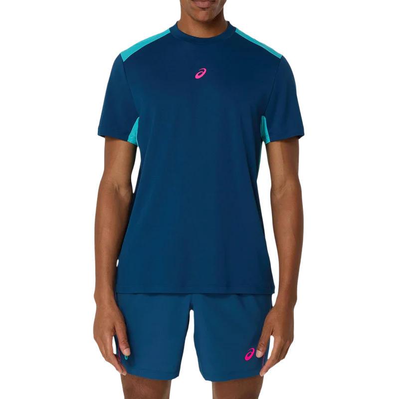 Camiseta Asics Court SS Mako Blue 2025