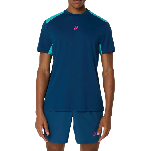 Camiseta Asics Court SS Mako Blue 2025