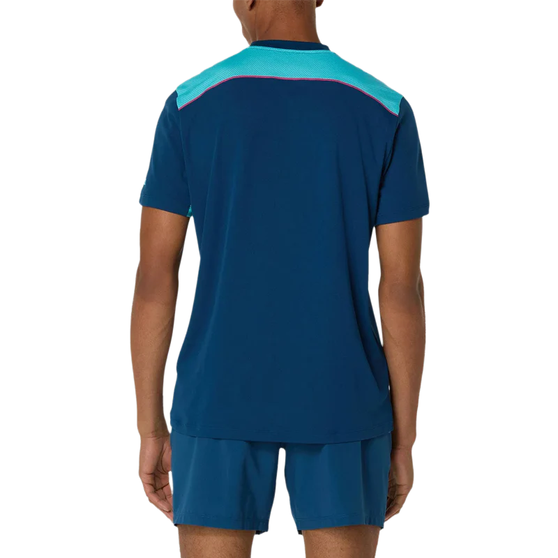 Camiseta Asics Court SS Mako Blue 2025